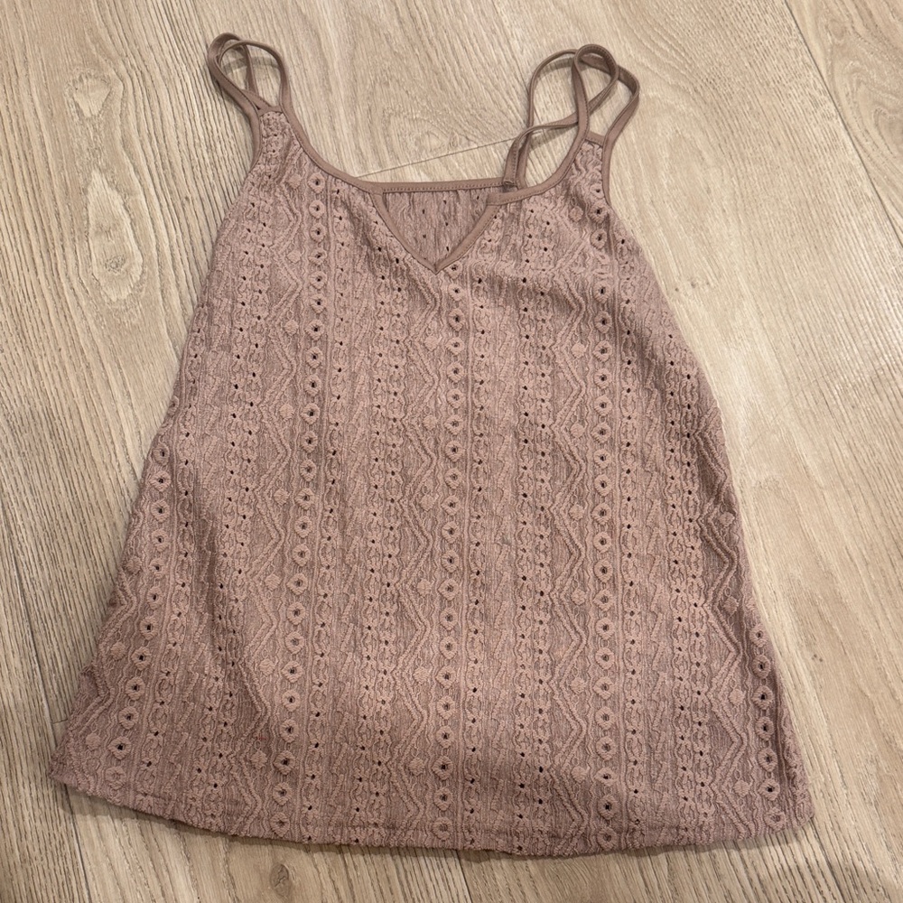 VENUS Lace Camisole Top - Brown